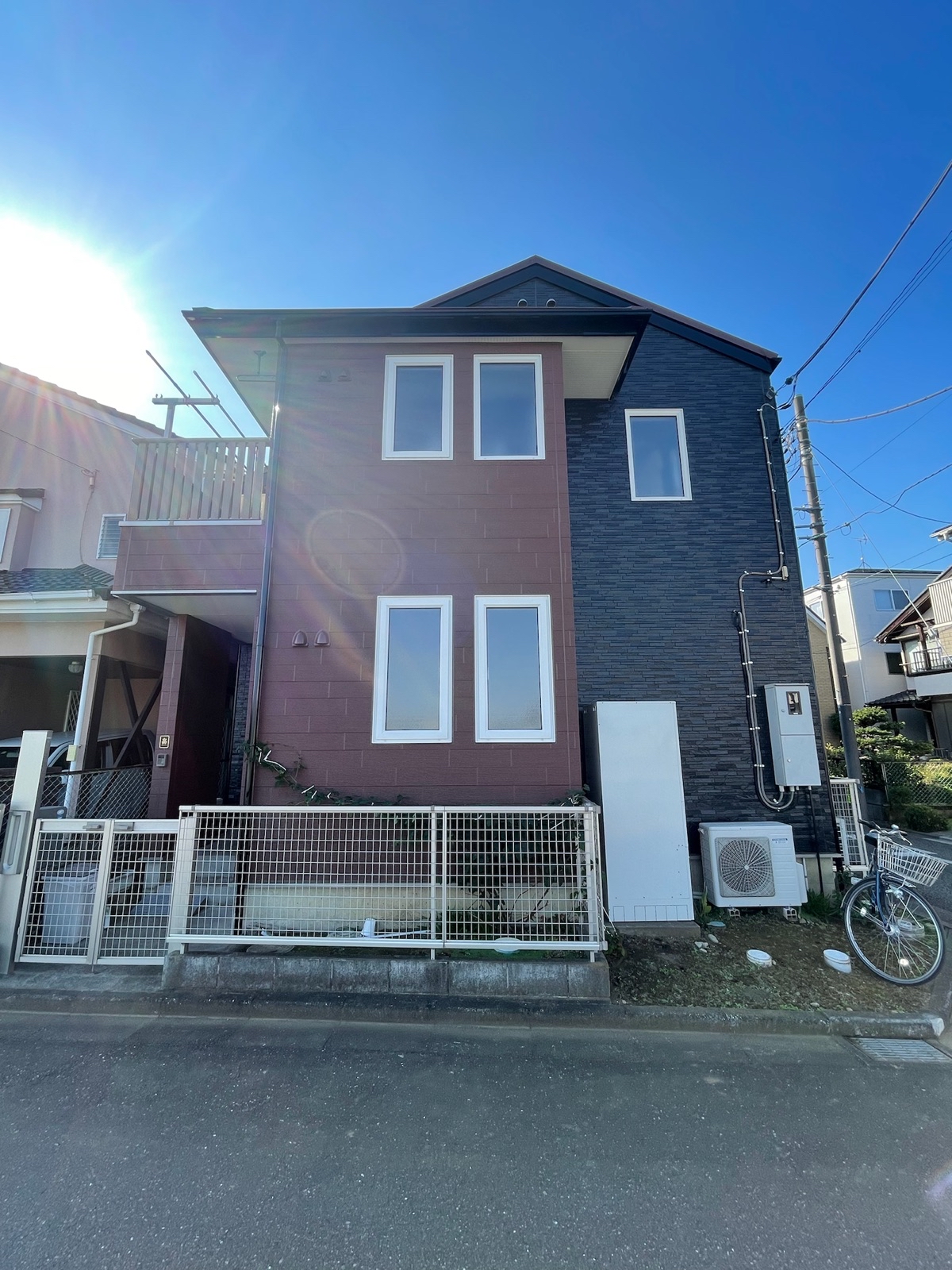 富士見市　H邸　外壁塗装・屋根上葺き工事