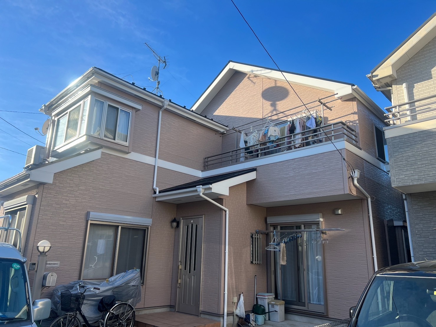 川越市　K邸　外壁屋根塗装工事