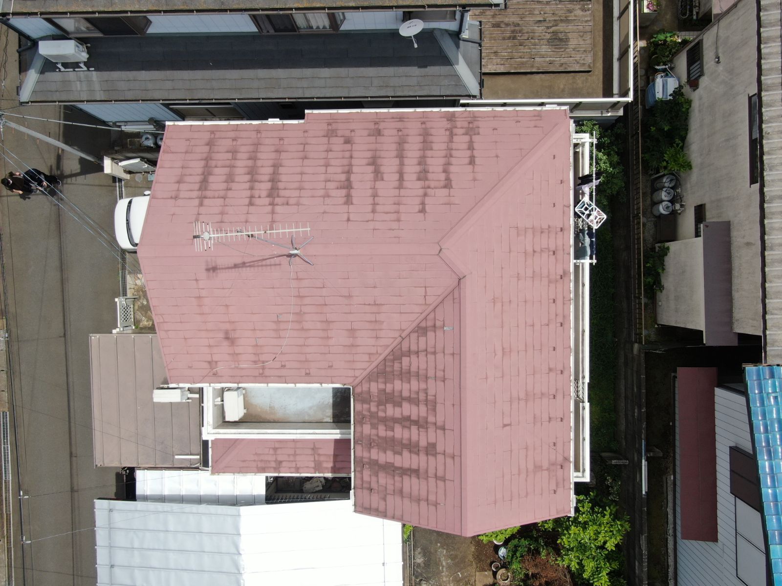ふじみ野市　T邸　屋根上葺き工事