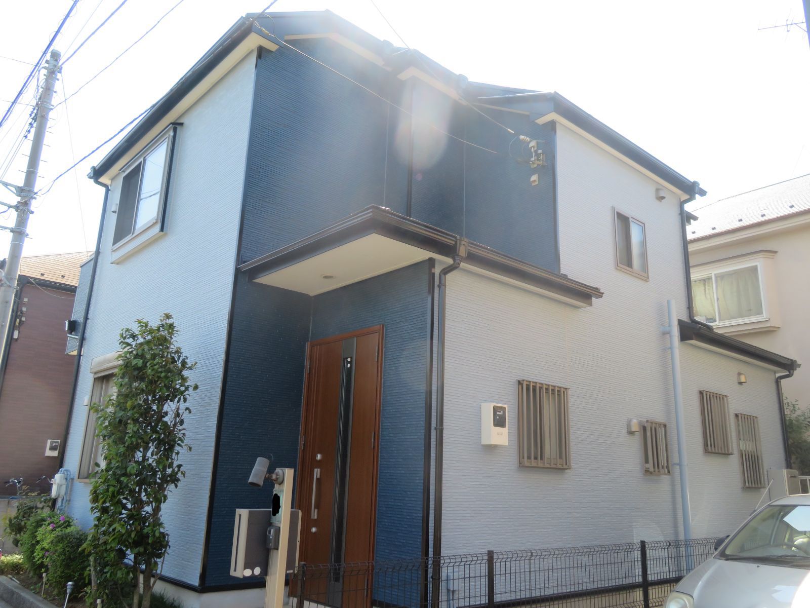 新座市　I邸　外壁屋根塗装工事