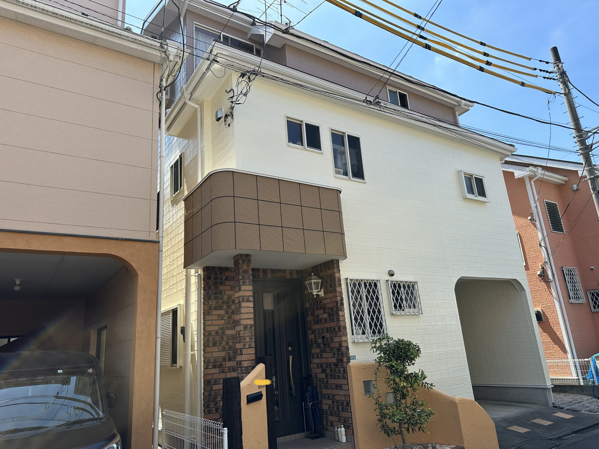 新座市　N邸　外壁塗装・屋根上葺き工事
