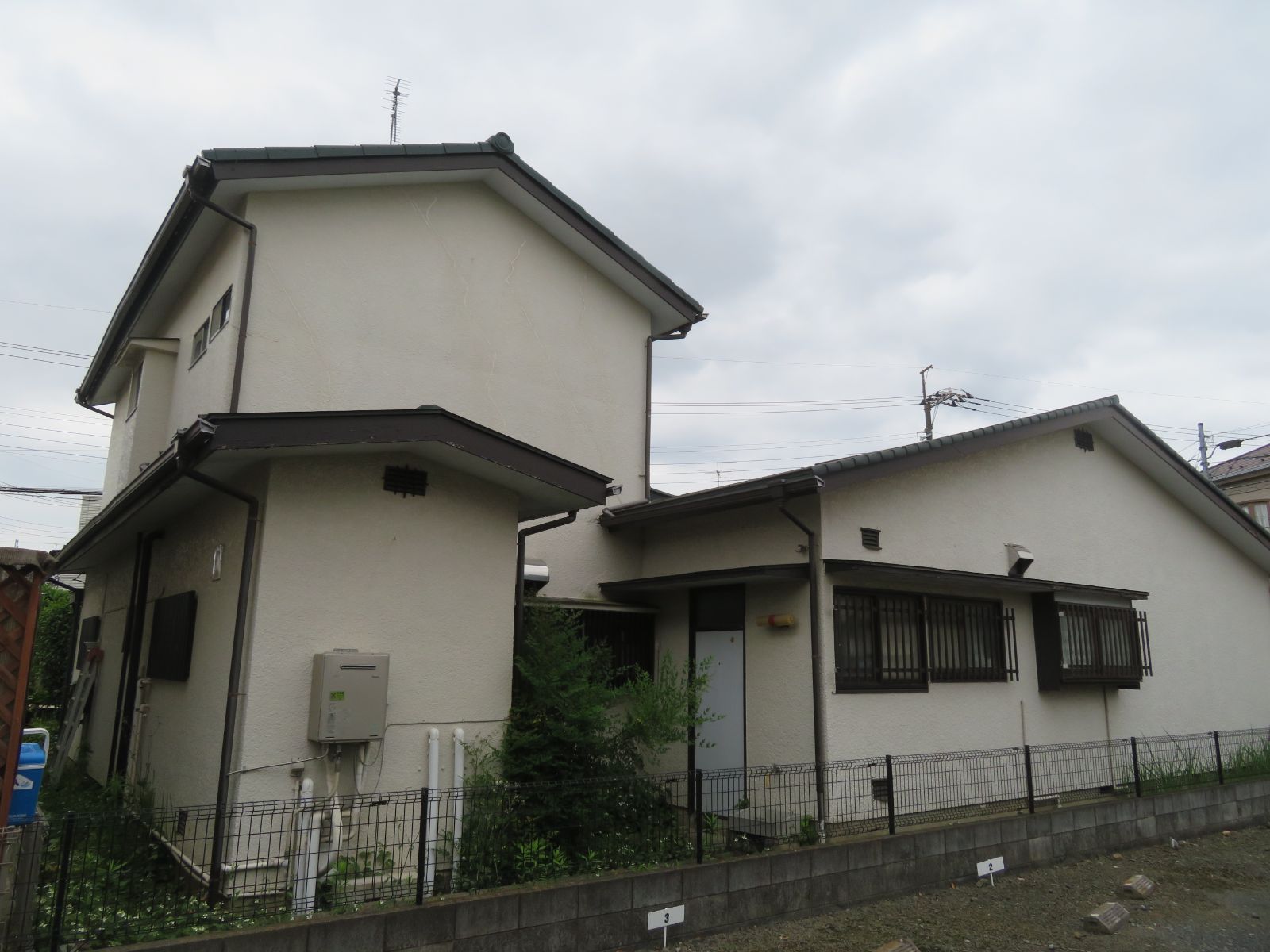 ふじみ野市　S邸　外壁屋根塗装、軒天井張替え工事