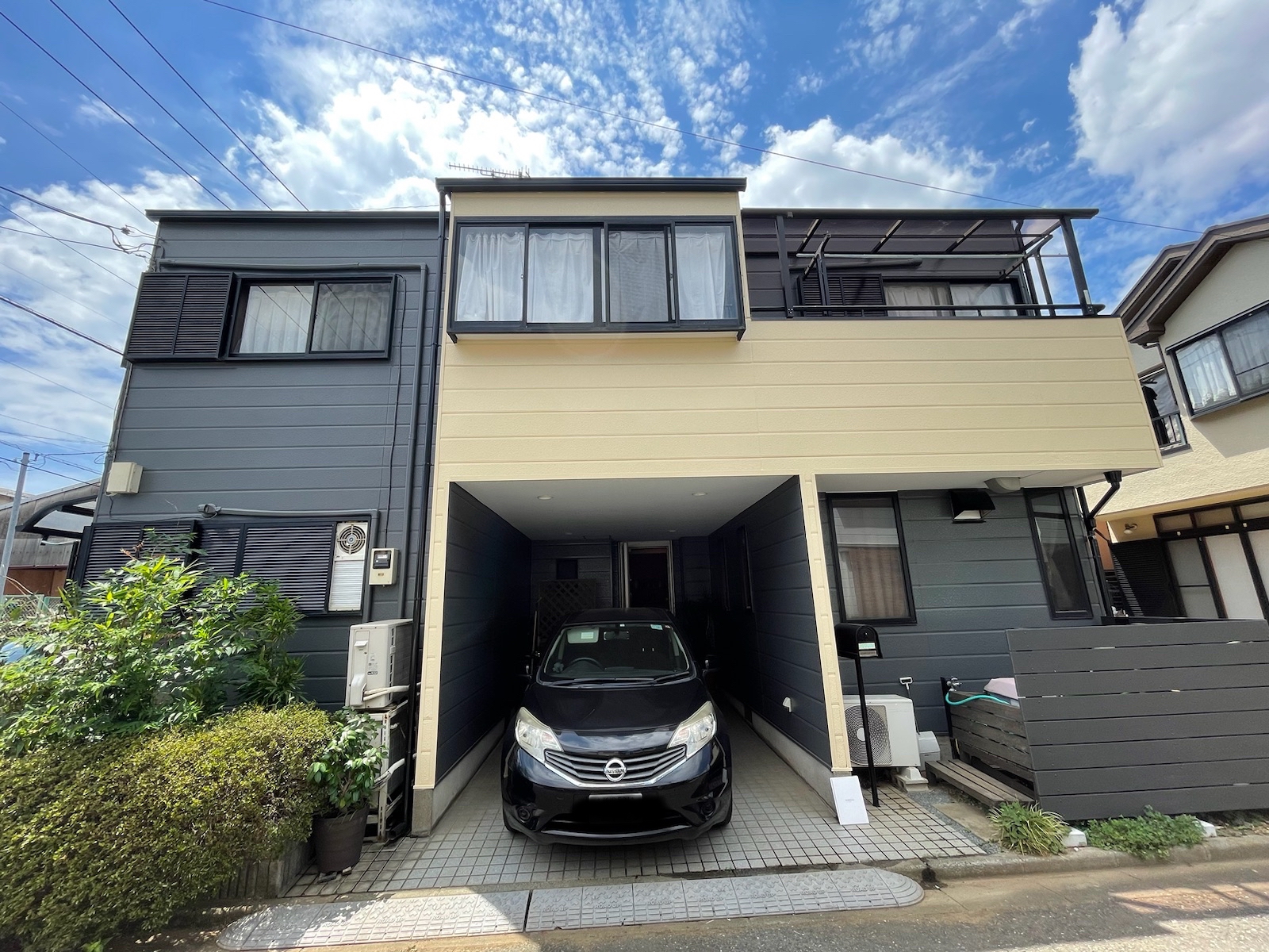三芳町　H邸　外壁・屋根塗装工事