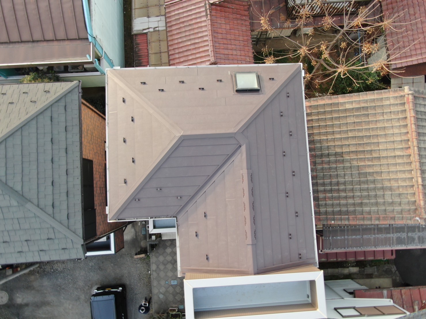 ふじみ野市　T邸　外壁塗装・屋根上葺き工事
