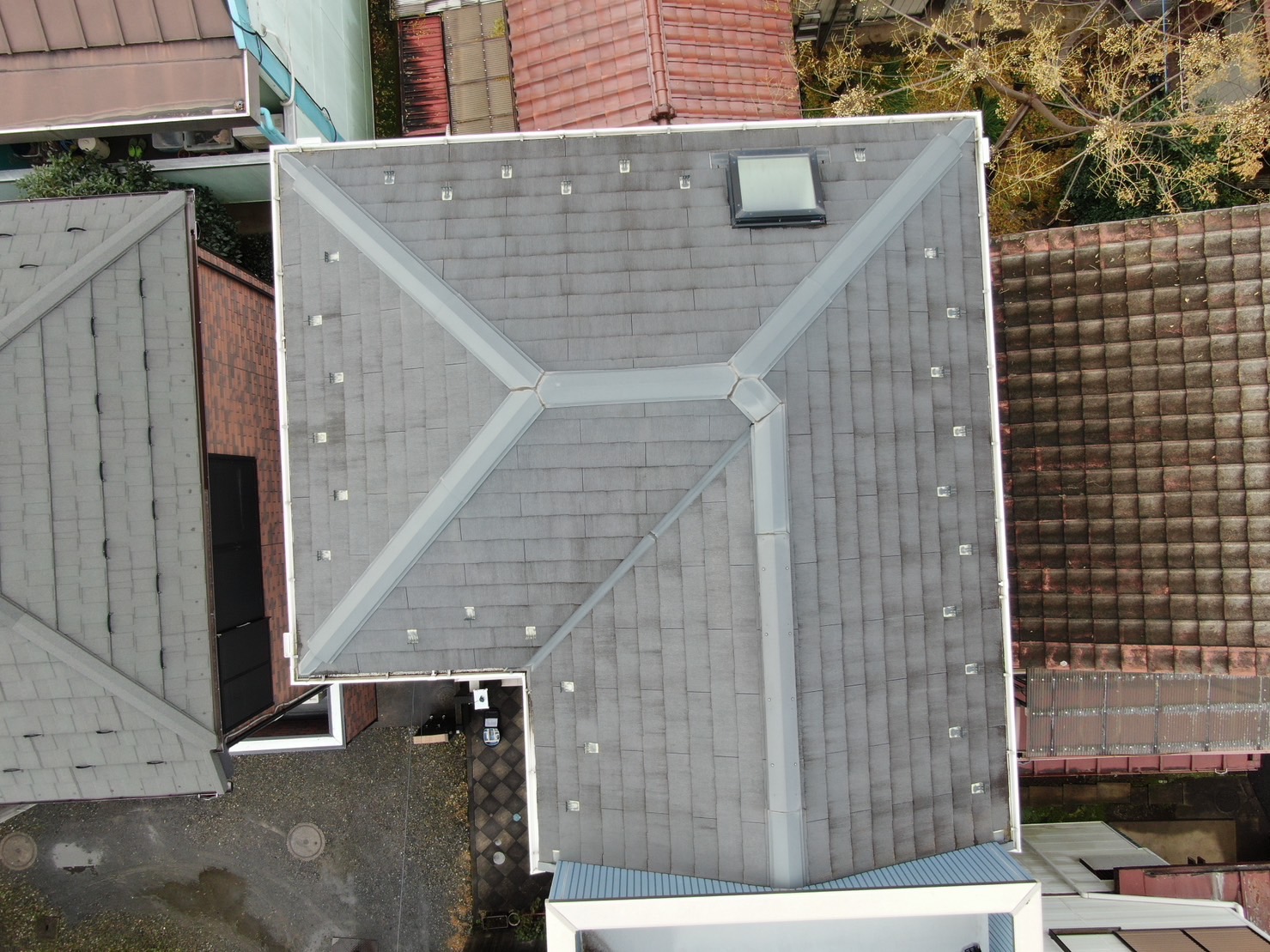 ふじみ野市　T邸　外壁塗装・屋根上葺き工事