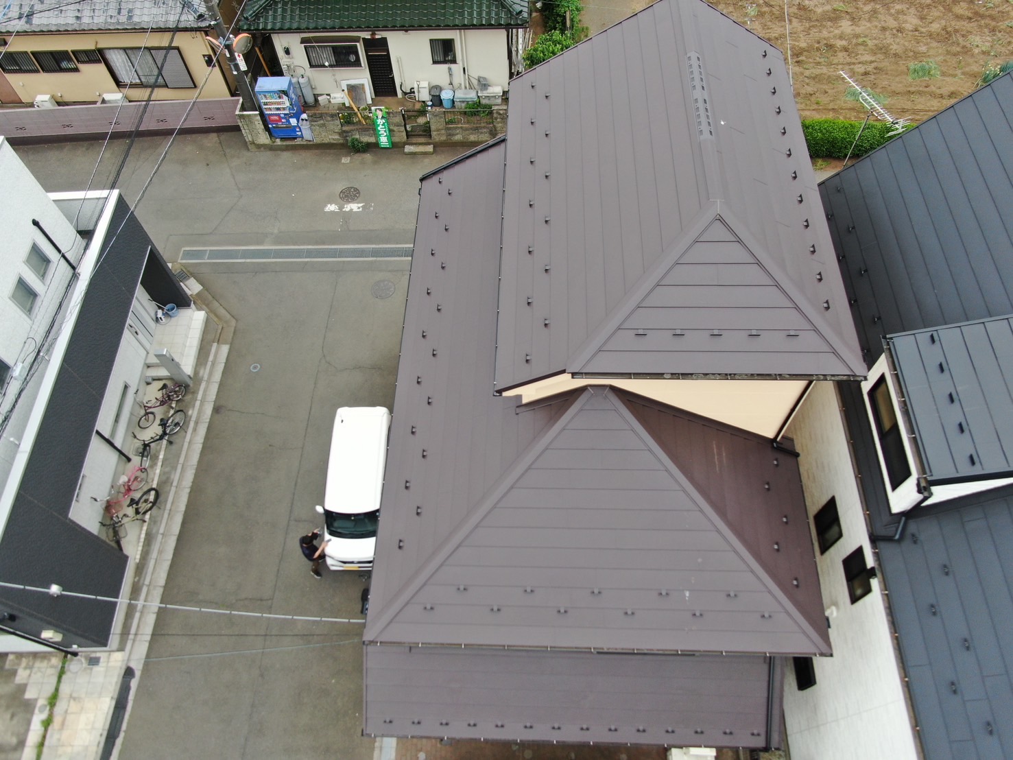 ふじみ野市　S邸　外壁塗装・屋根上葺き工事