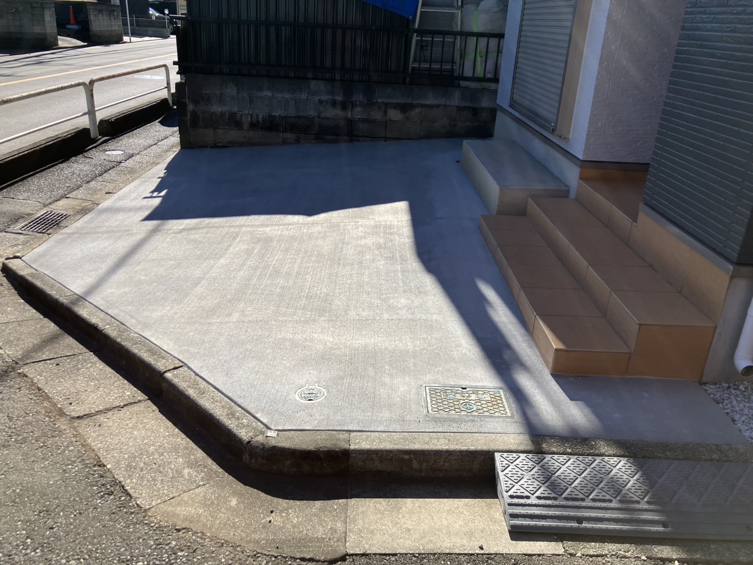 ふじみ野市　M邸　外壁屋根塗装、土間コンクリート工事