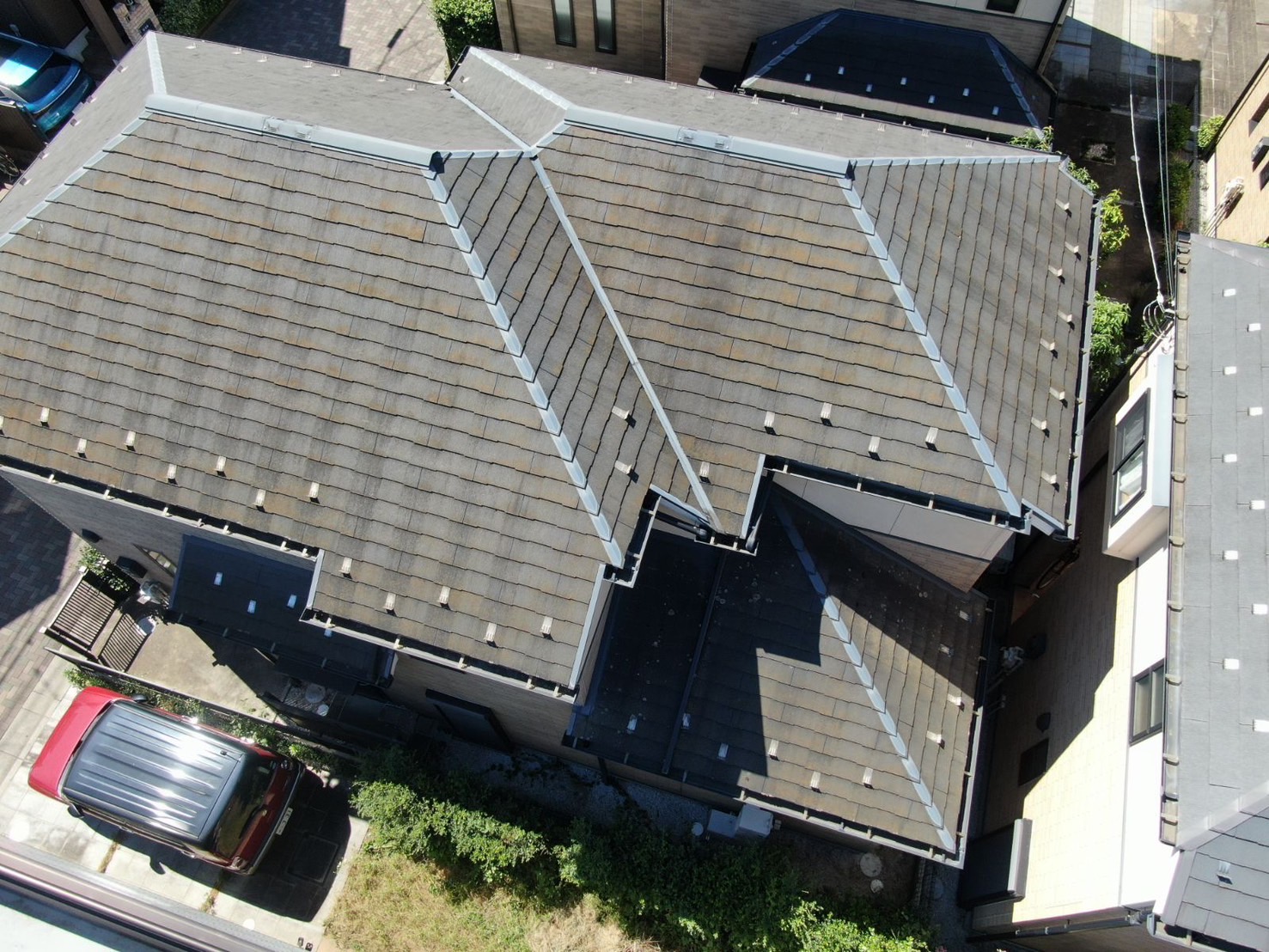 志木市　H邸　外壁塗装、屋根上葺き工事