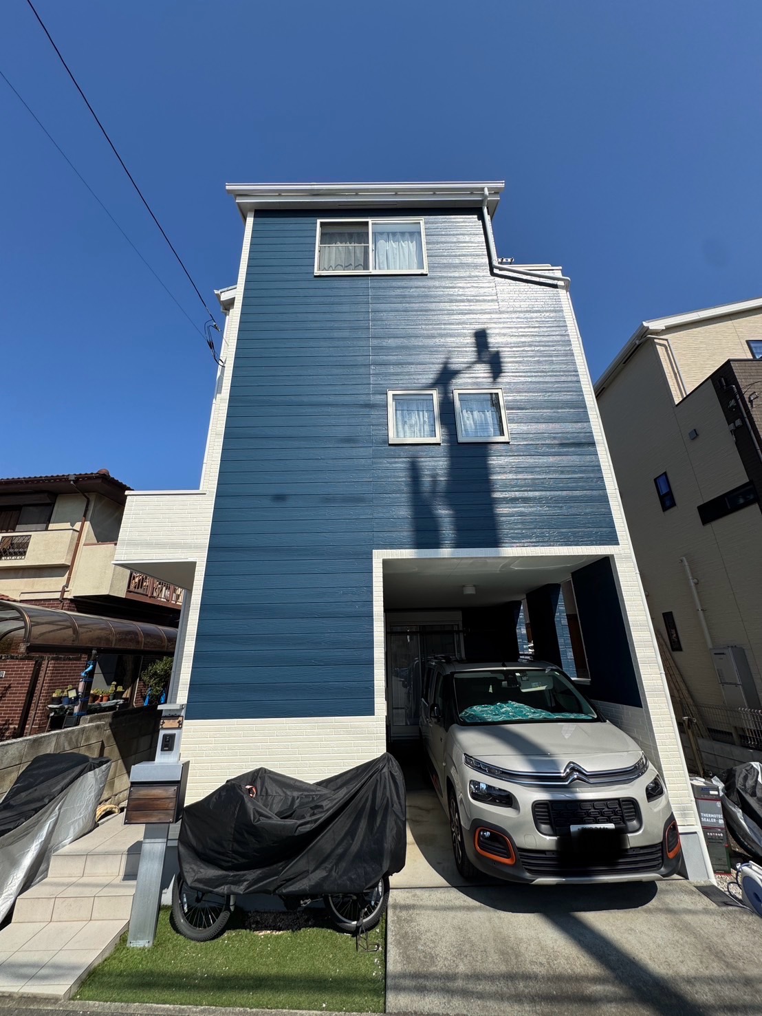 富士見市　I様　外壁屋根塗装工事