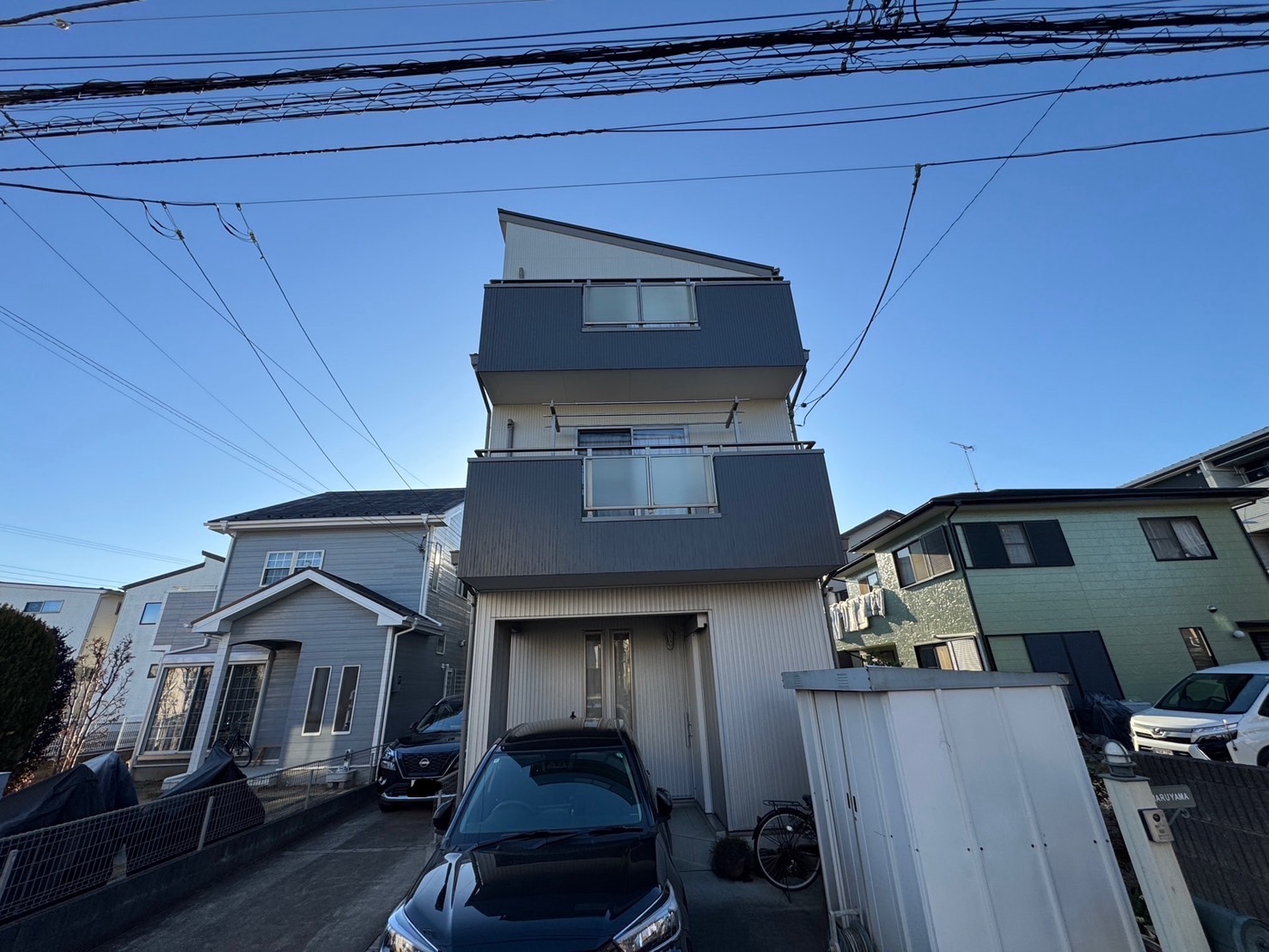 三芳町　M様　外壁屋根塗装工事