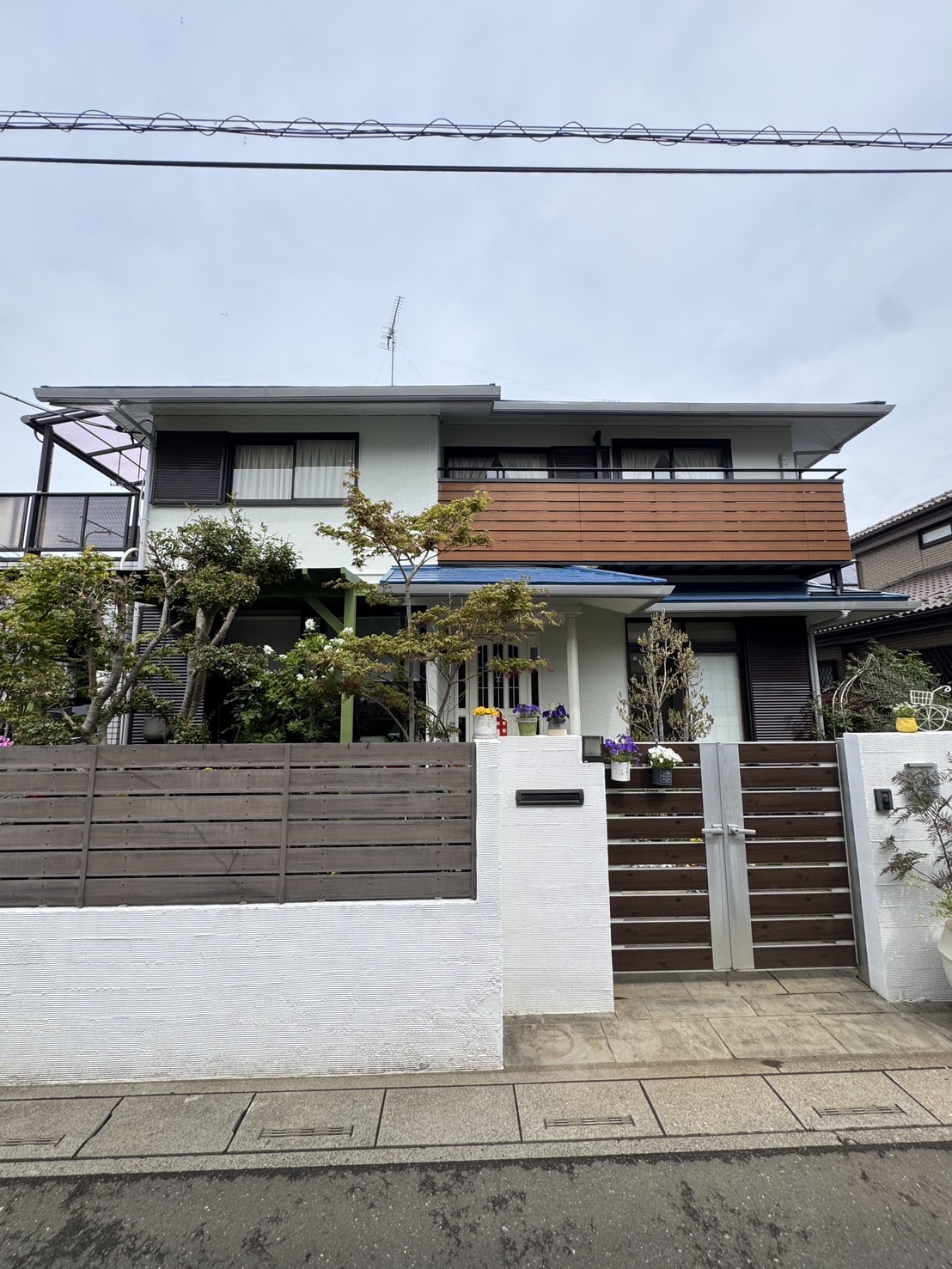 三芳町　K様　外壁屋根塗装工事