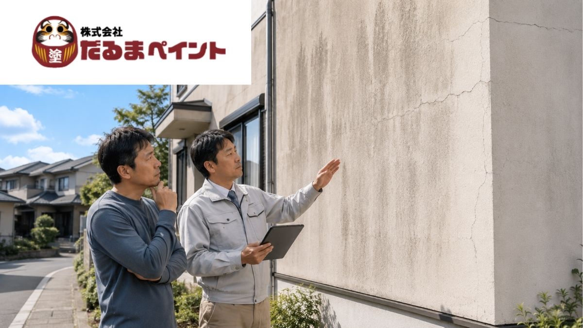 外壁塗装のチェックシート｜見積もり前に確認したい劣化症状と業者選びのポイント
