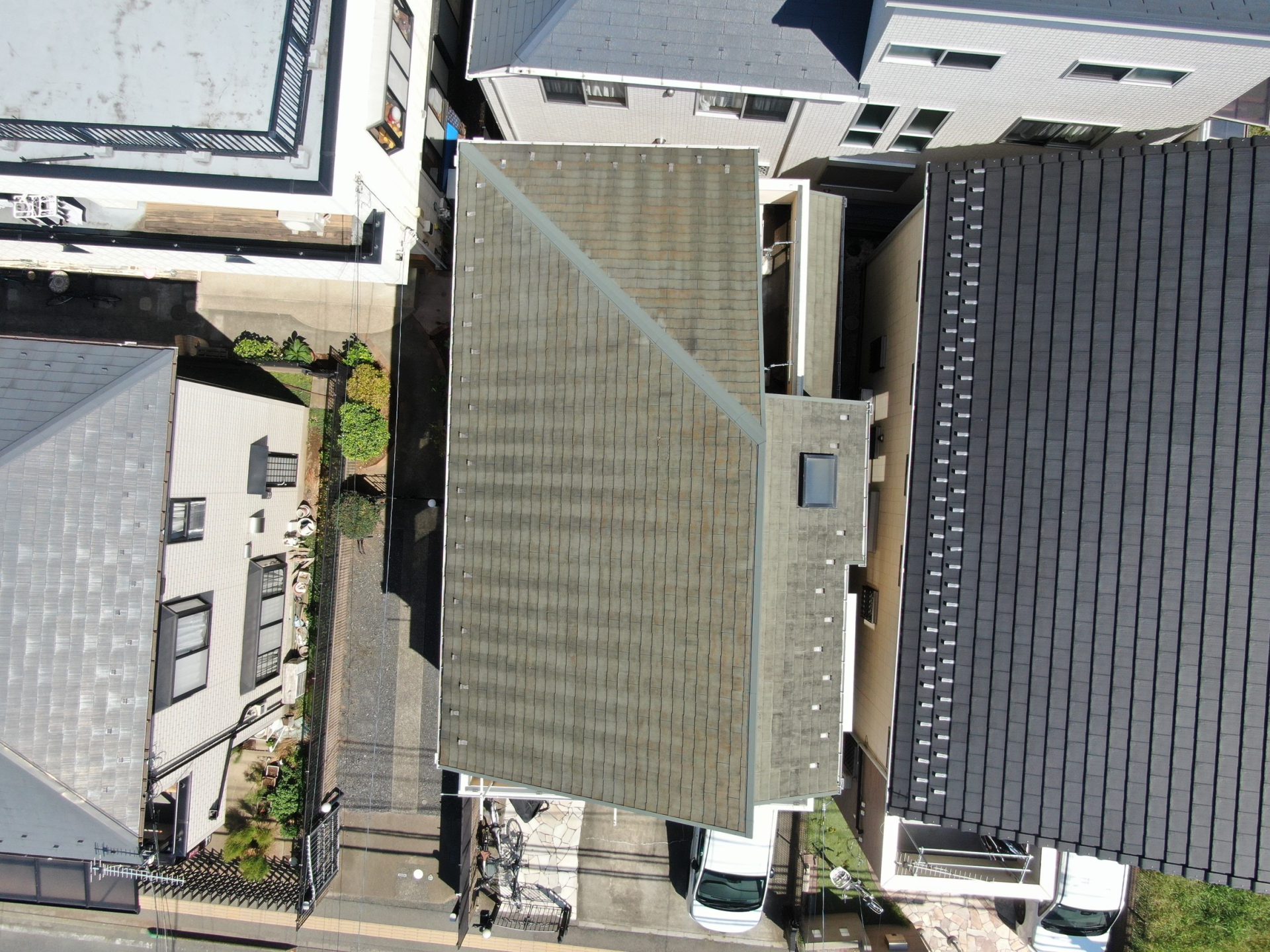 志木市　T様　外壁塗装屋根上葺き工事