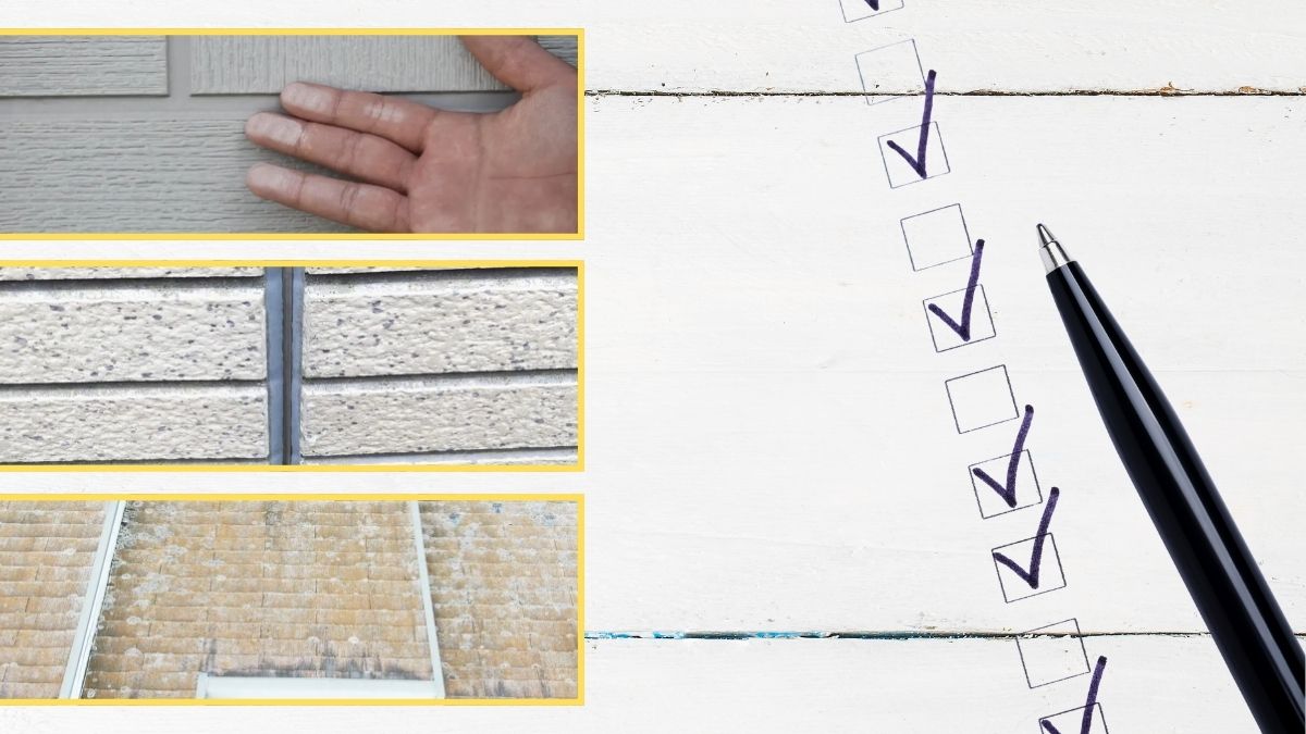 自分でできる！外壁の劣化セルフチェックリスト