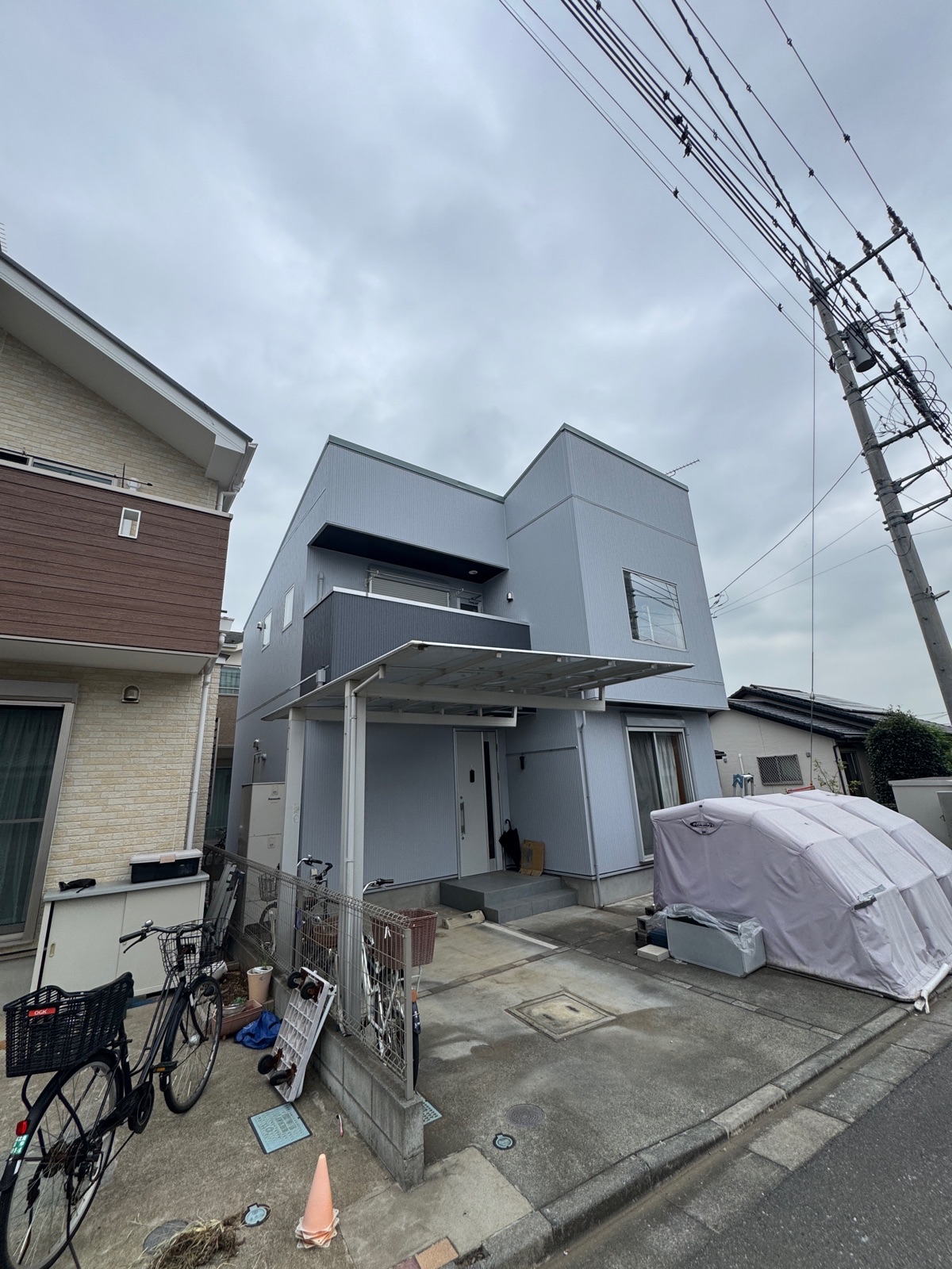 富士見市　K様　外壁屋根塗装工事