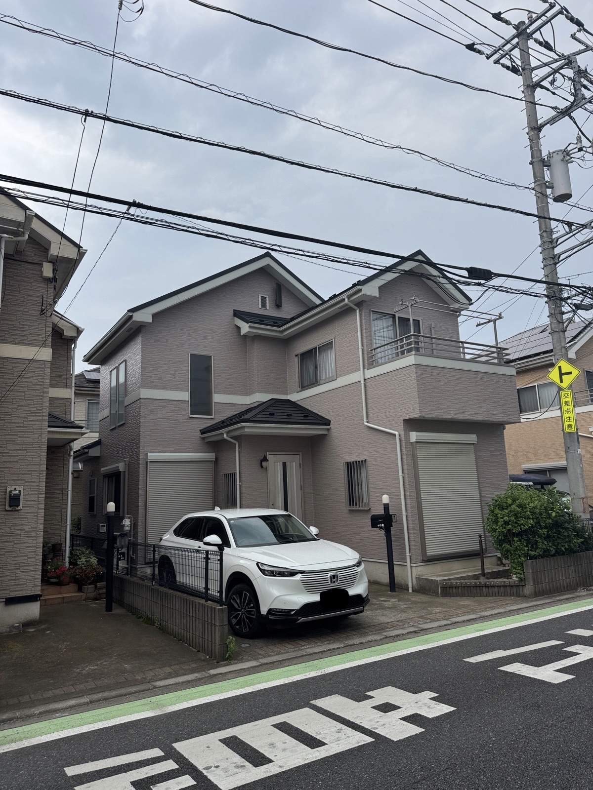 三芳町　K様　外壁塗装屋根上葺き工事