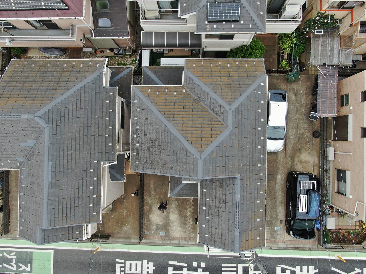三芳町 K様 外壁塗装屋根上葺き工事