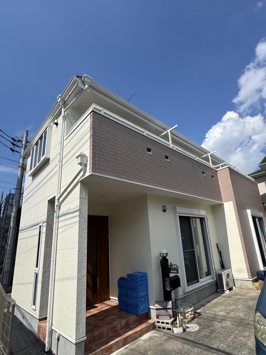 富士見市　H様邸　外壁屋根塗装工事